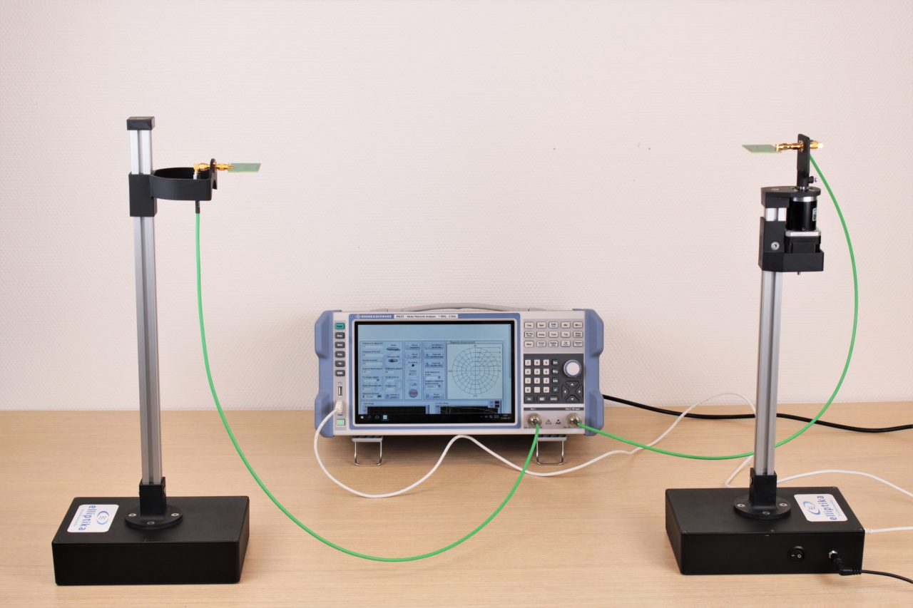 Antenna bench test Elliptika Spécialiste RF