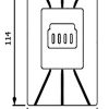 Mesure Antenne corrugué 8.2-12.4 GHz 18 dB Gain