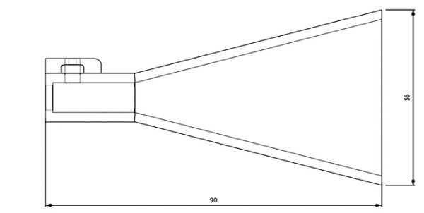 Mesure Antenne 10.0-15.0 GHz 15 dB Gain