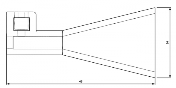 Mesure Antenne 22-33 GHz 15 dB Gain