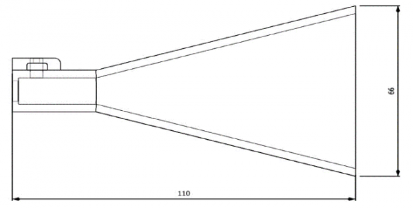 Mesure Antenne 8.2-12.4 GHz 15 dB Gain