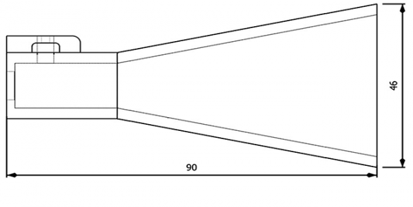 Mesure Antenne 7.0-10.0 GHz 15 dB Gain