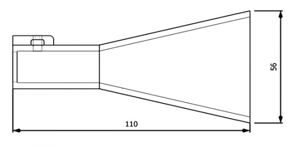 Mesure Antenne 7.0-10.0 GHz 10 dB Gain