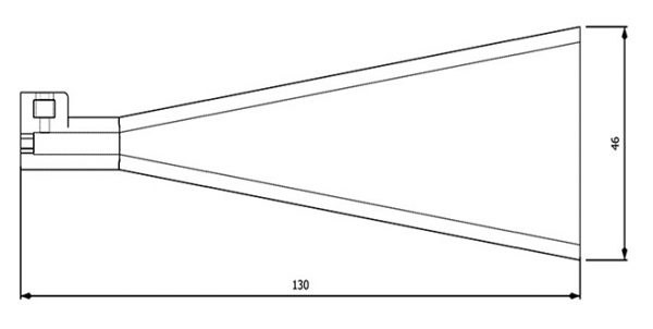 Mesure Antenne 18-26.5 GHz 20 dB Gain