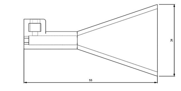 Mesure Antenne 18-26.5 GHz 15 dB Gain