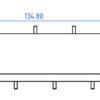 Filtre passe-bande 3.3 - 3.7 GHz Mesure